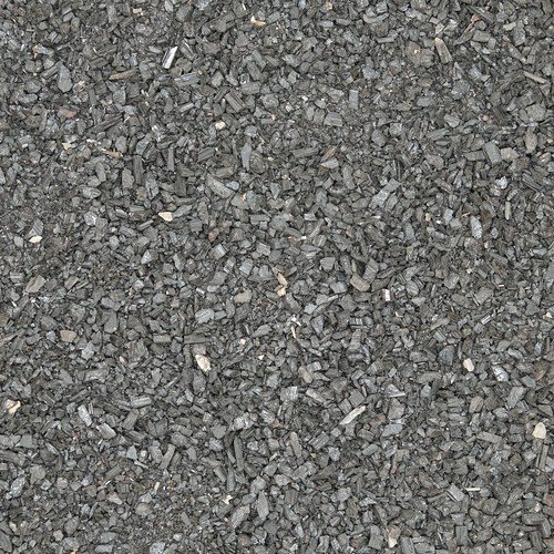 Raw black tourmaline crushed - tourmaline,
