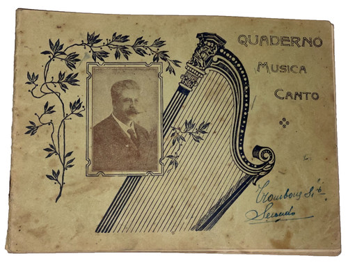 Quaderno musica manoscritto