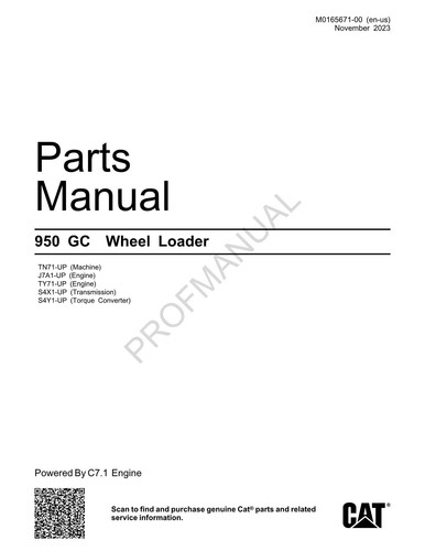 Manuale catalogo ricambi - , pala