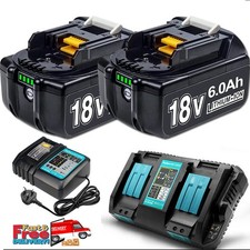 Batteria 6,0 Ah 8,0 Ah per Makita 18 V 9AH BL1860 BL1850 BL1830 display/caricabatterie led