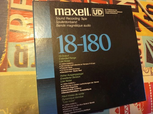 Maxell 180 bobina - ud,
