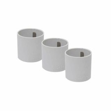 KalaMitica 62035-900-001 Set da 3 Cilindri Contenitori Magnetici, Diametro 6 cm,