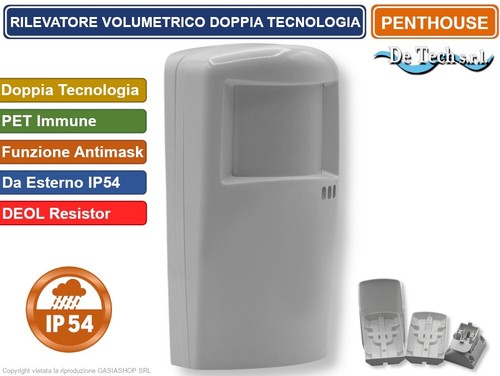 Sensore rilevatore volumetrico - rilevatore,