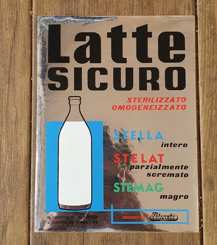 Pubblicità adesiva latte - pubblicità,