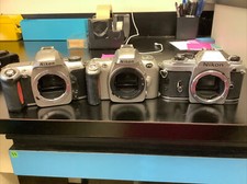 Lot of 3 Nikon N65 F55 FG 35mm
