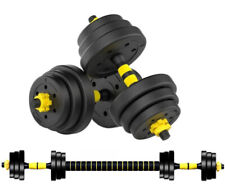 BILANCIERE +2 MANUBRI DA 40 KG. SET MANUBRI REGOLABILI  Palestra  PESI 40 KG