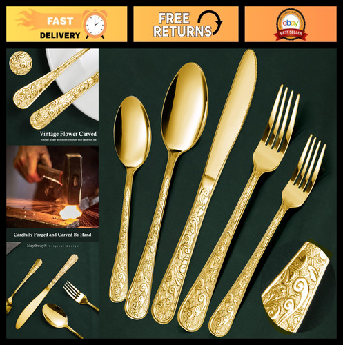 Set posate intagliate - posate,