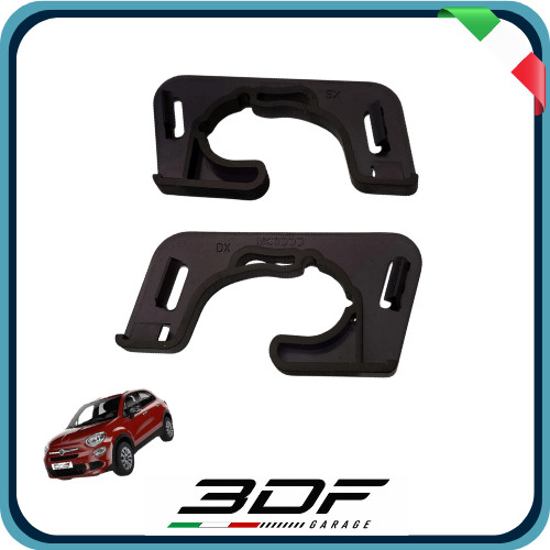 Coppia ganci supporto - ganci, dx-sx