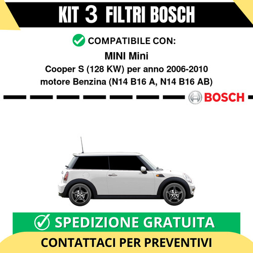 Kit bosch filtri tagliando - kit,