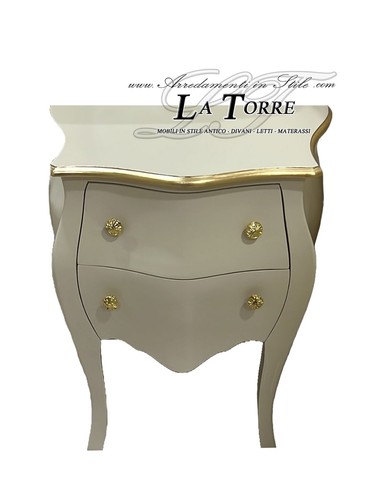 Comodino bombato classico - , 2