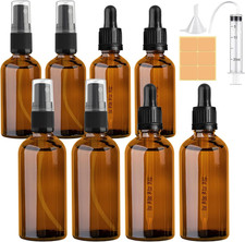 8 Pezzi Boccette Vetro