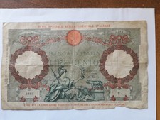 100 LIRE SERIE SPECIALE AFRICA ORIENTALE ITALIANA. 19 MAGGIO 1926
