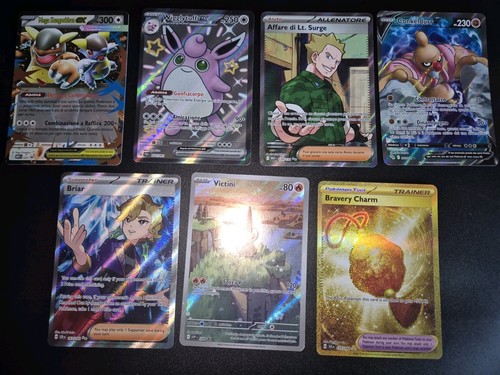 Pokemon lotto full art - lotto, 7