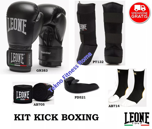 Kit kick boxing leone - kick,
