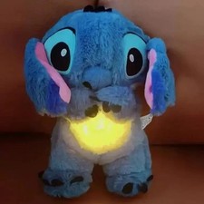 Stitch Peluche Respira Notturno Musica Luci Migliorare Sonno Bambini
