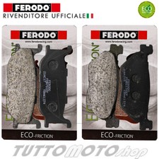 Pastiglie freno YAMAHA T-MAX 500 2001 2002 2003 / Kit Ferodo ant. + post. TMAX