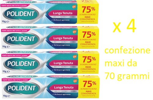 Polident lunga tenuta - lunga, maxi