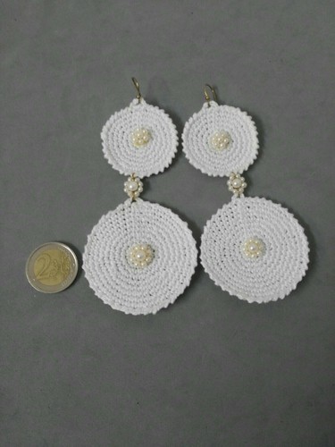 Orecchini donna pizzo - donna,