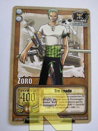 Zoro tre spade js c22 - zoro, ®