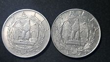 REGNO D' ITALIA - N. 2 MONETE IMPERO AMAGNETICHE DA 2 LIRE DEL 1939 E 1940 XVIII
