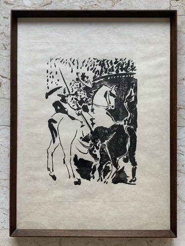 Pablo picasso corrida - pablo, “la