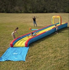 Scivolo gonfiabile per piscina con soffiatore Wham-O 30 piedi scivolo ad aria costante 'N scivolo