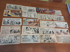 LOTTO BLOCCO 22 STRISCE TEX  -ZAGOR - BLEK - AKIM- FORZA JOHN  ETC.  DA RECUPERO