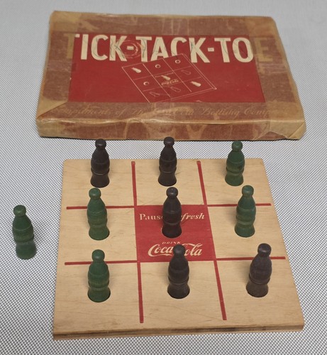 Set tic tac toe coca - tac,