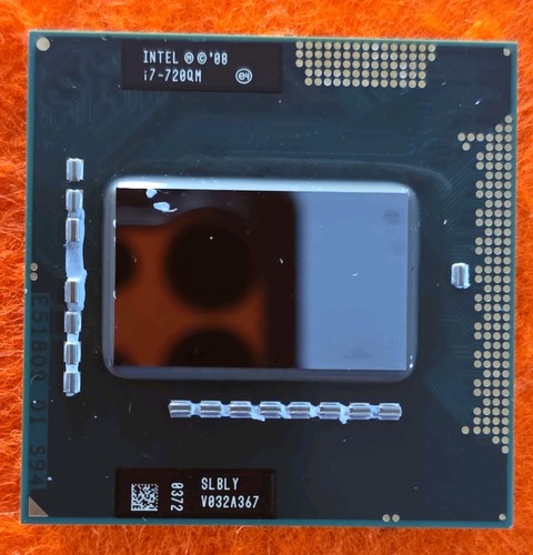 Cpu intel core 720qm - core, i7-720qm