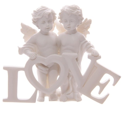 Puckator cherubs pair - pair, holding