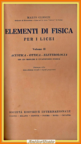 Elementi fisica per licei - di,