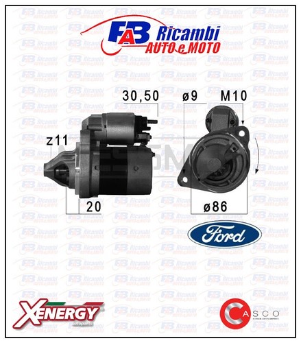 Motorino avviamento ford - motorino,