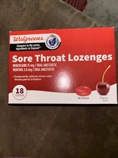 Walgreens Sore Throat Lozenges