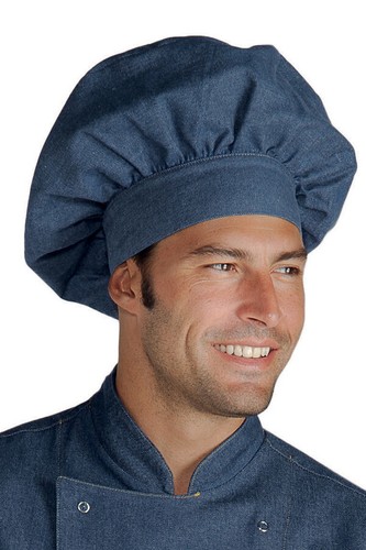 Cappello cuoco jeans - cappello,