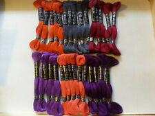 30 MATASSINE MISTE COTONE RICAMO DMC N° 25 - 20 MT L'UNA LEGGI INFO NO MOULINE