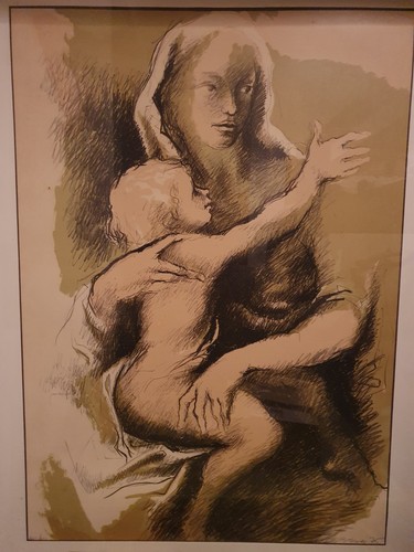 Litografia augusto murer - augusto,
