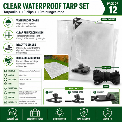Telo trasparente 100gsm - telo,