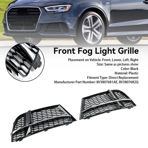 Front fog light cover bezel - front,