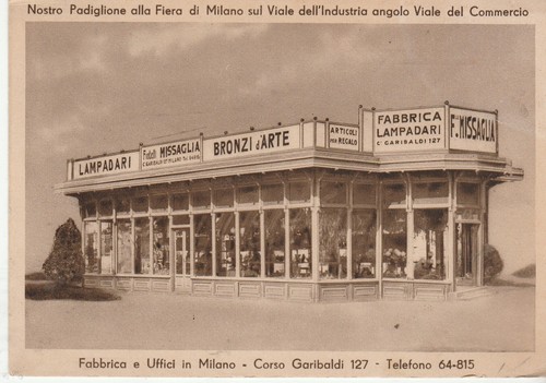 Cartolina lombardia fiera - cartolina,