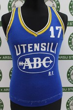 Maglia Canotta basket FIDES VARESE MATCH WORN shirt maillot trikot jersey