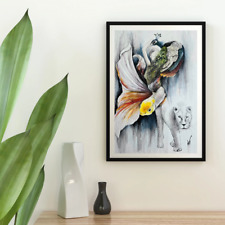 Quadro acrilico originale dipinto arte moderna pezzo unico dipinto a mano