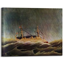 Rousseau uragano in mare