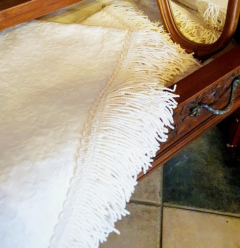 Copriletto vintage piquet - copriletto,