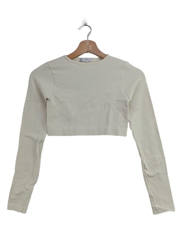 Zara camicia cropped donna - cropped,