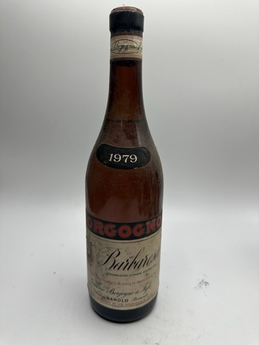 Vintage bottle borgogno - -,