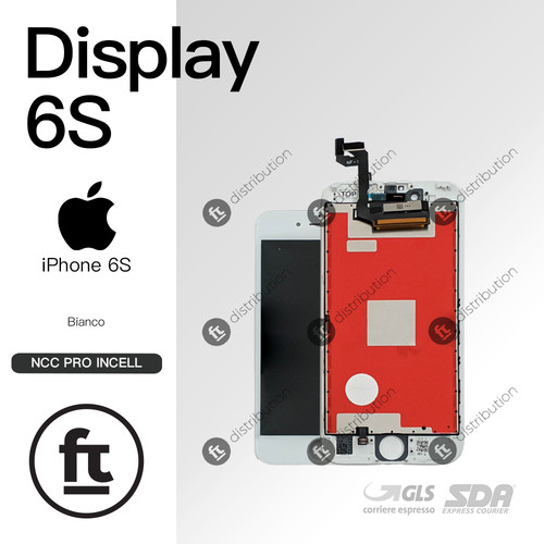 Apple display iphone - 6s, bianco