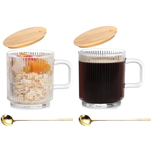 Tazze cappuccino vetro pezzi - vetro, 2