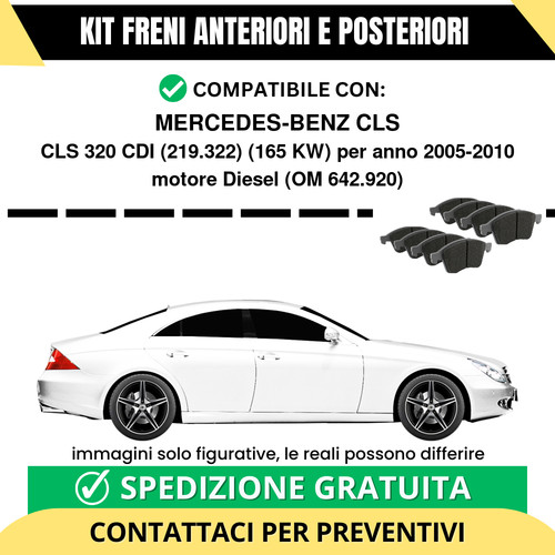 Pastiglie freno ant post - pastiglie,