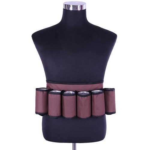 Beer belt six - six, camouflage