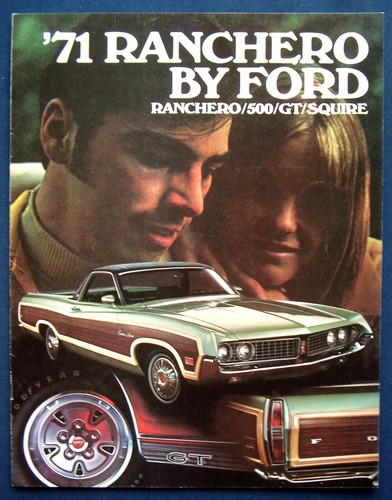 Brochure depliant 1971 - , ford